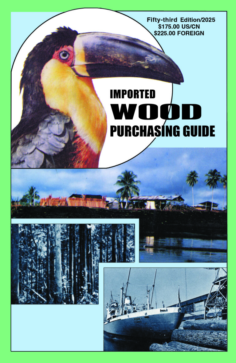 Imported Wood Purchasing Guide 1 Imported Wood Purchasing Guide 1