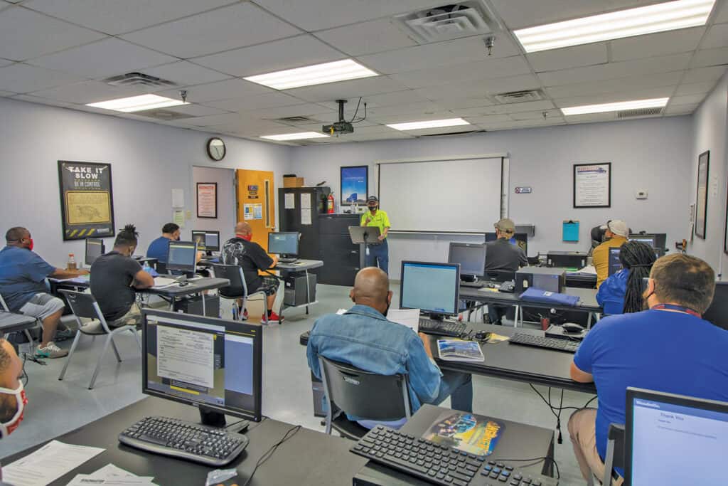 Roadmaster’s classroom includes a mixture of computer-based and instructor led training.