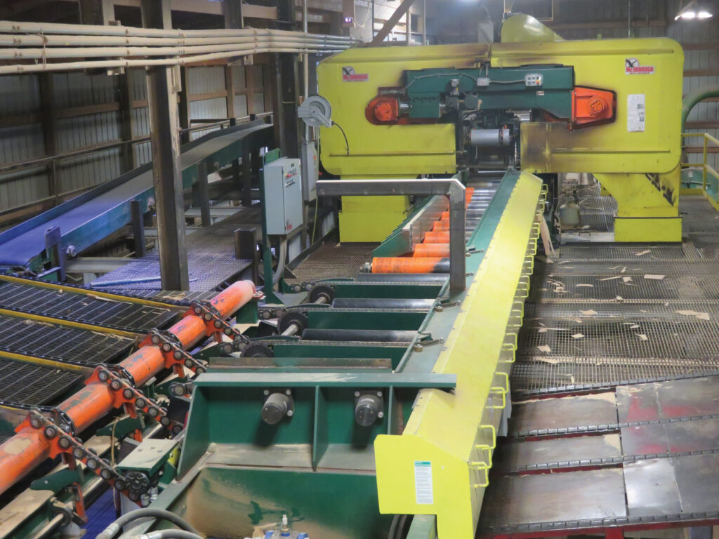 Eagle lumber has a McDonough Manufacturing 62-inch resaw and tipple separating system.