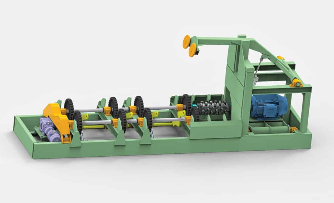 Mellott Manufacturing Introduces Model 70E Log Flare Butt Reducer