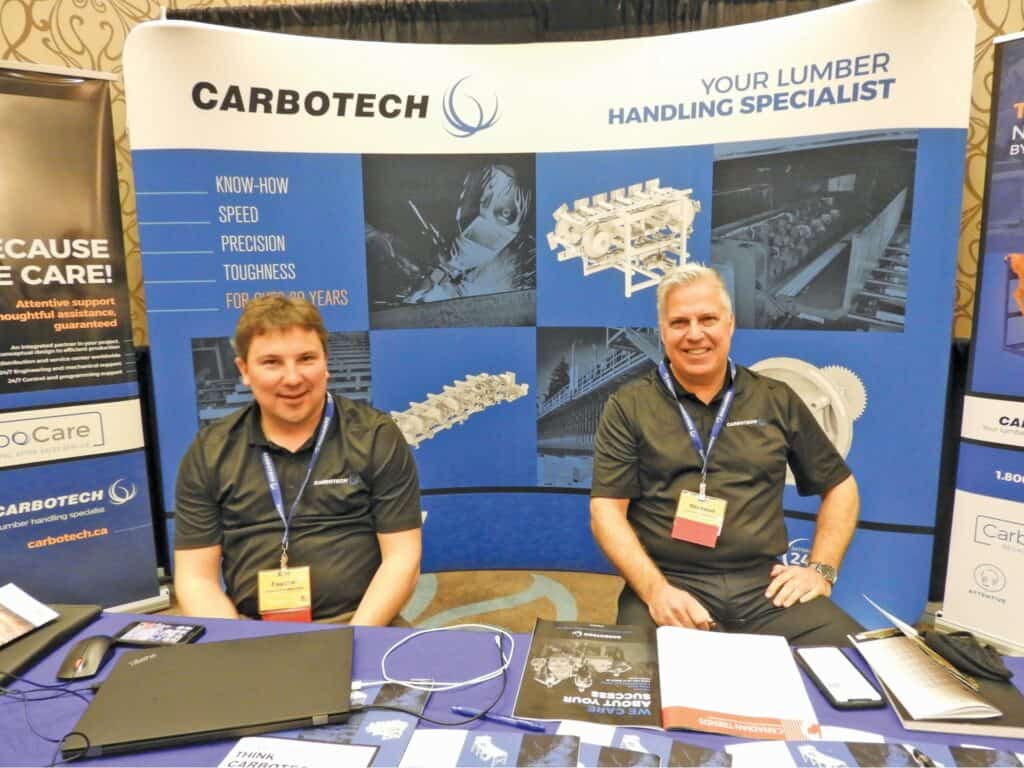Eric Faucher and Eric Michaud, Carbotech International, Plessisville, QC