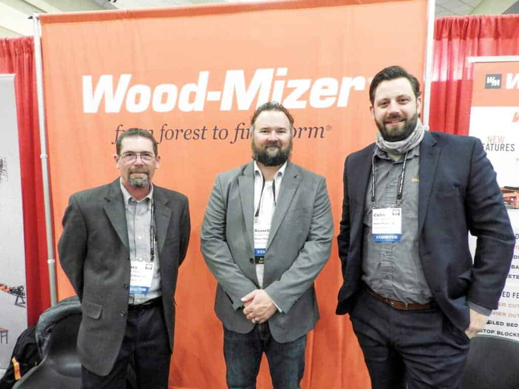 Gary Moore, Russell Fite and Colin Campbell, Wood-Mizer LLC, Indianapolis, IN