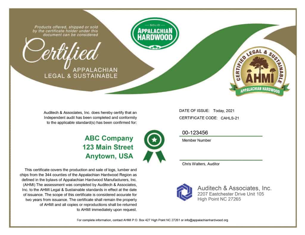 Appalachian Hardwood Simplifies Certified 5