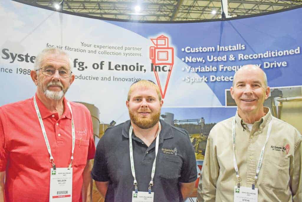 Nelson Miller, John-David Miller and Steve Dagenhart, Air Systems Mfg. of Lenoir Inc., Lenoir, NC