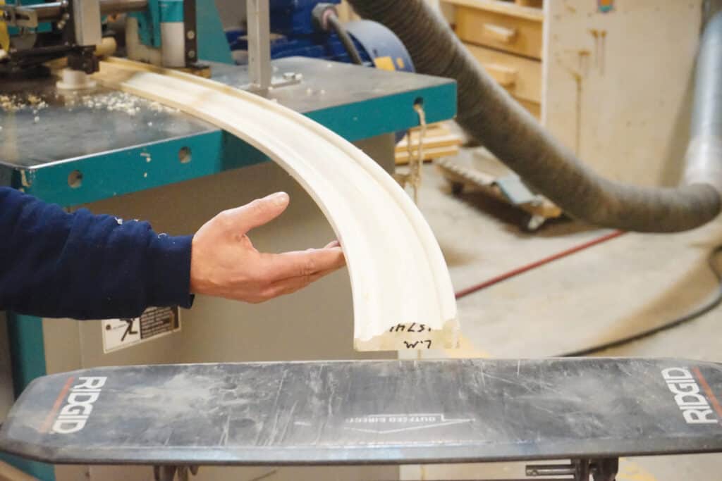 Mans Lumber & Millwork’s team is comprised of experts in custom moulding and millwork, which allows the company to make custom projects seamlessly.