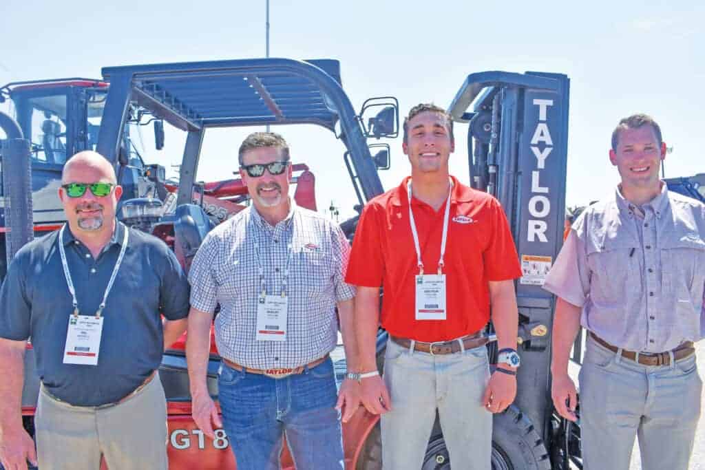 Hal Nowell, Robert Taylor, Grayson Taylor and Miles Johnson, Taylor Machine Works Inc., Louisville, MS