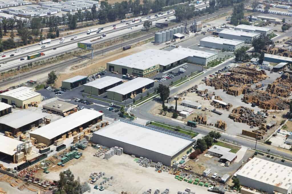 Peterman Lumber Inc. operates three facilities. The corporate location in Fontana, CA encompasses 14.4 acres with 80,000 square feet under cover and 40,000 square feet of open shed space. In Las Vegas, NV, the company operates an 80,000-square-foot distribution and storage center along with a 40,000-square-foot additional distribution center in Phoenix, AZ, which also has 10,000 square feet of laminating and storage space.