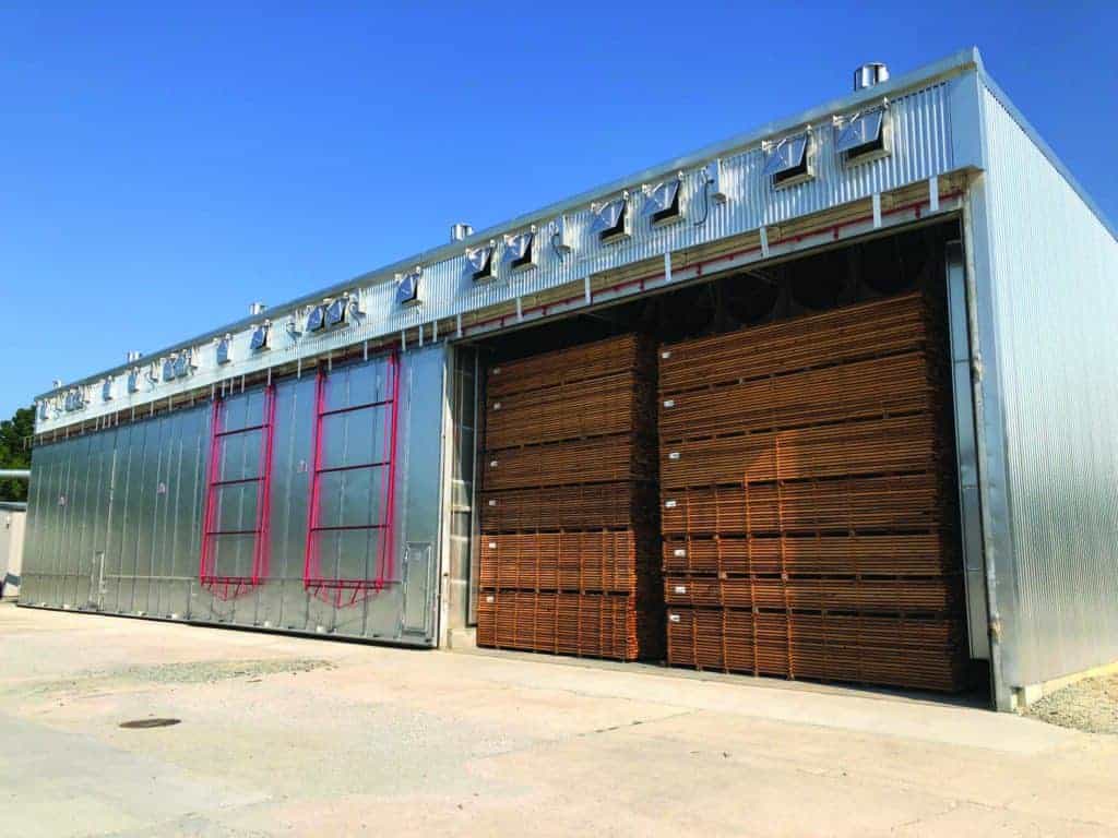 Y&Y Hardwoods in Thomasville, NC has four Package Kilns.