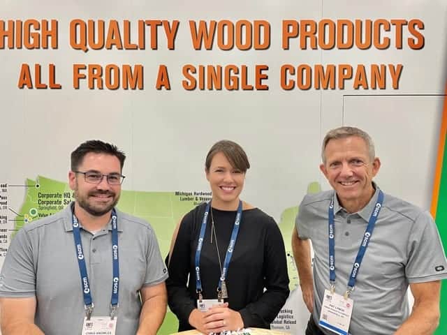 Chris Knowles, Sara Anderson and Pat Lynch, Timber Products Co., Springhill, OR