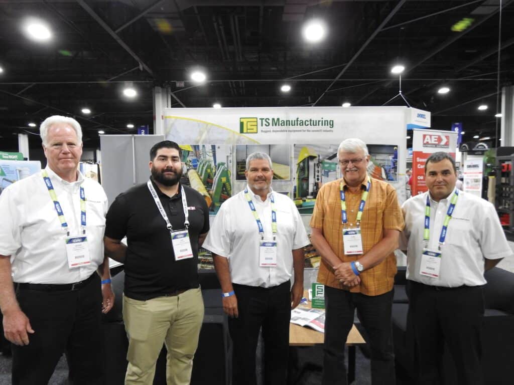 Geoff Gannon, TS Manufacturing Co., Plymouth, NH; Joe Korac, Automation & Electronics USA, Arden, NC; Peter McCarty, TS Manufacturing Co., Dover-Foxcroft, ME; John Rees, Ram Forest Products Inc., Shinglehouse, PA; and Riley Smith, TS Manufacturing Co., Lindsay, ON