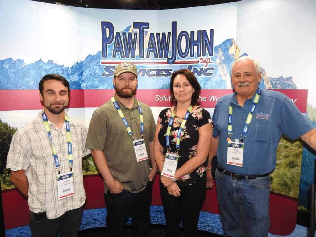 James Morton, Tyler Stiles, Justina Smiley and Steve Johnson, Paw Taw John Services Inc., Rathdrum, ID