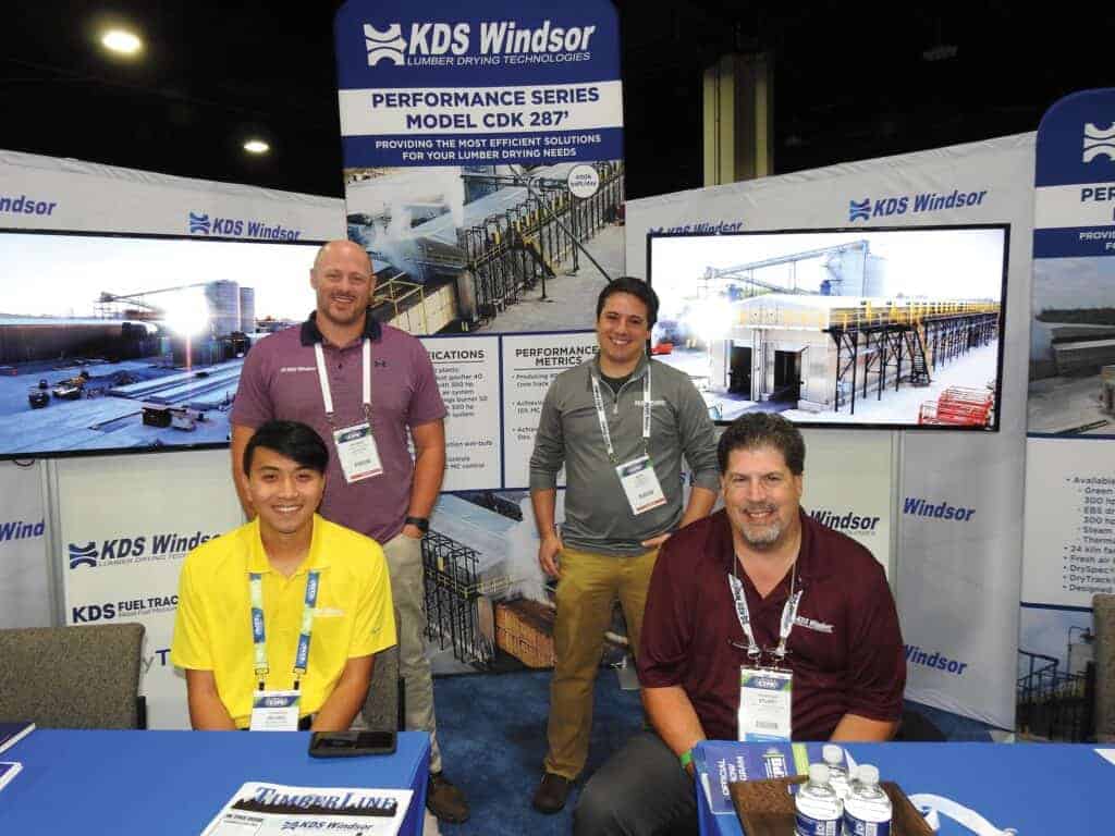 Standing, left to right: Patrick Godfrey and Nick Girardi, KDS-Windsor, Hendersonville, NC; Seated, left to right: Michael Chen and Stuart Pinkerton, KDS-Windsor