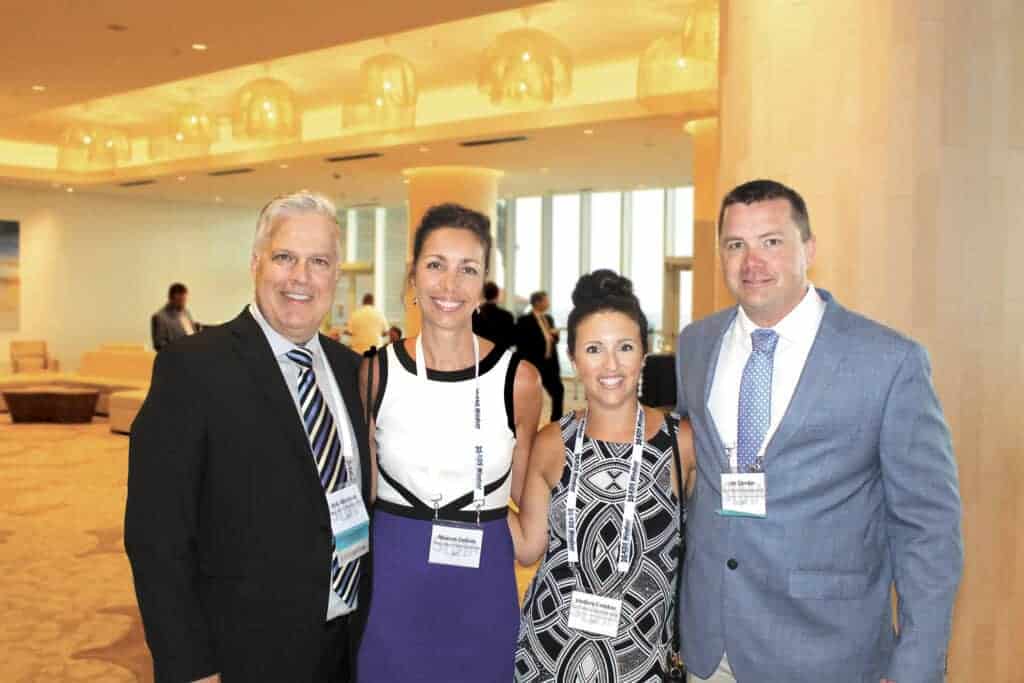 Eric Michaud and Manon Delisle, Carbotech International Inc., Sarasota, FL; and Lindsey and Jon Comber, Carbotech International Inc., Dover-Foxcroft, ME