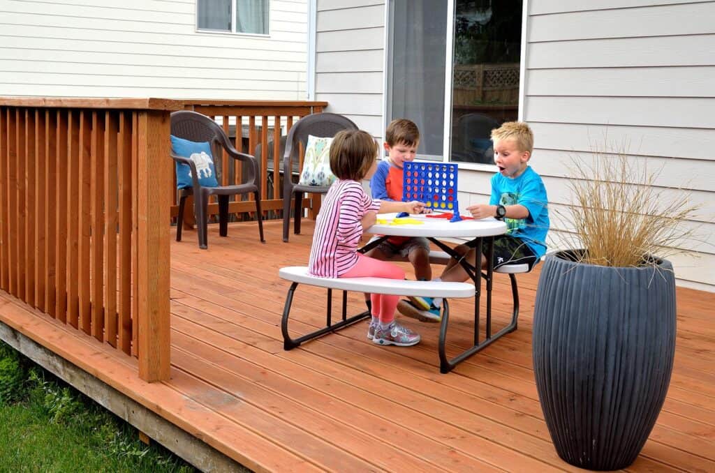 Remodeling projects like updating old decks were popular over the past year. In many cases, the treated wood framing in place for many years could stay in place while new decking and railings were added to freshen the outdoor space.