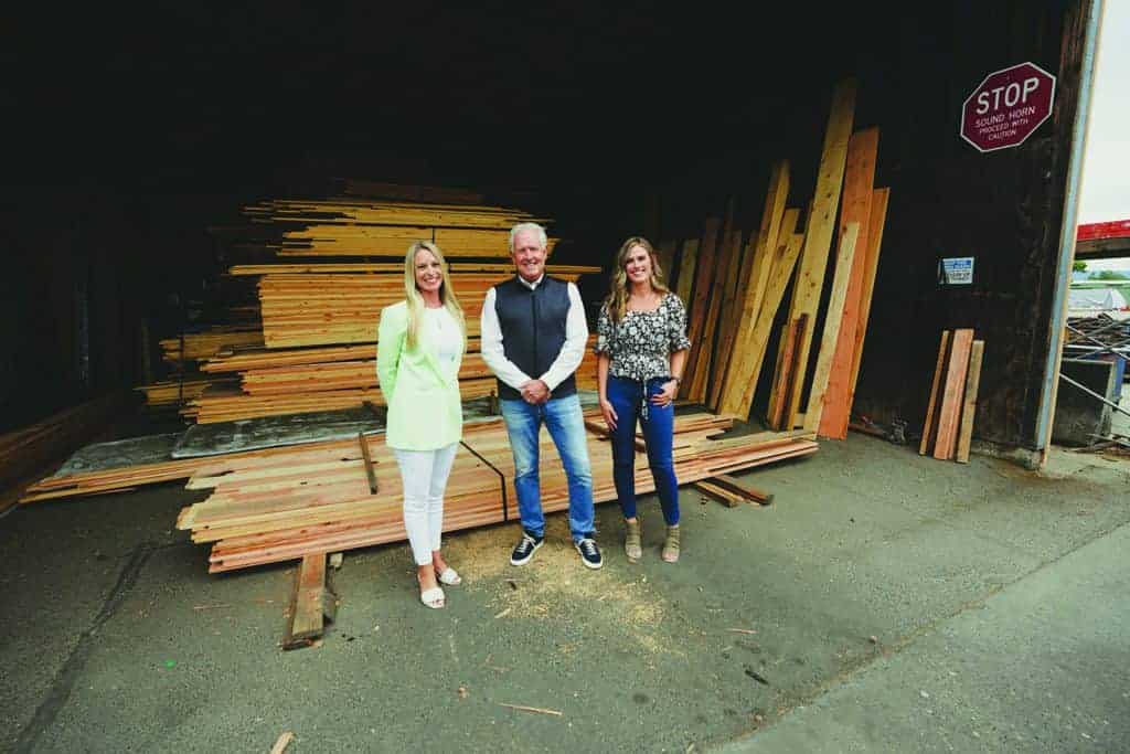 An EBPA member Calvert Co. Inc., from left are: Michelle Burbank EBPA; Doug Calvert, President; Brittany Coltrane, Sales Manager.