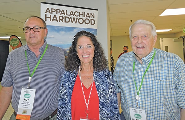 Roy Zangari, Meadow River Hardwood Lumber Co. LLC, Rainelle, WV; and Kim Vollinger and Wendell Cramer, W. M. Cramer Lumber Co., Hickory, NC