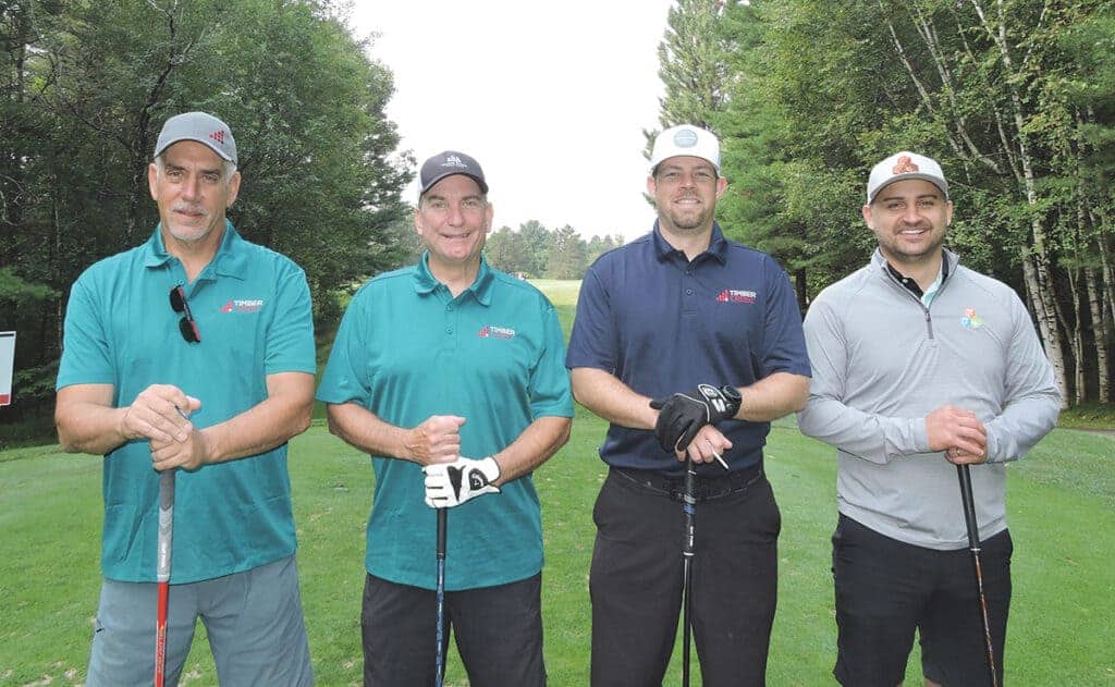 Jack Albert, Tom Nelson and Jim Swan, Timber Creek Resource LLC, Milwaukee, WI; and Stephen Zambo, Ally Global Logistics LLC, Weymouth, MA