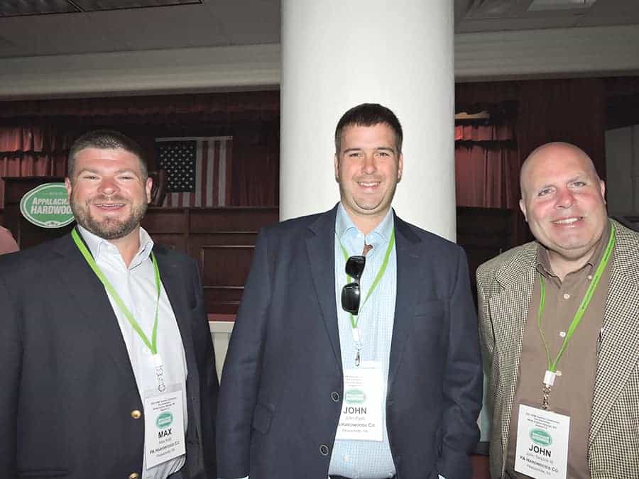 Max Kutz, John Pysh and John Toncich, PA Hardwoods LLC, Pleasantville, PA