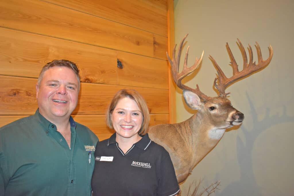 Wil and Sheila Maxwell, Maxwell Hardwood Flooring Inc., Monticello, AR