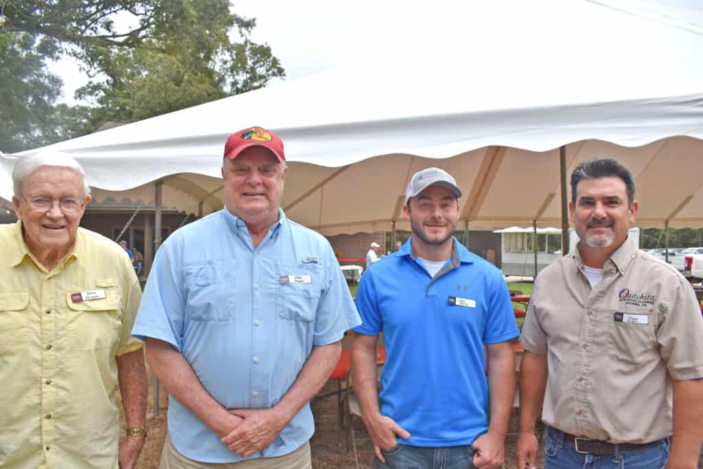 Gary Dixon, Retired, and Gregg Dixon, Hand-Picked Hardwood LLC, Senatobia, MS; and Josh Smith and Shay Dugal, Ouachita Hardwood Flooring LLC/Townsend Flooring Inc., Warren, AR