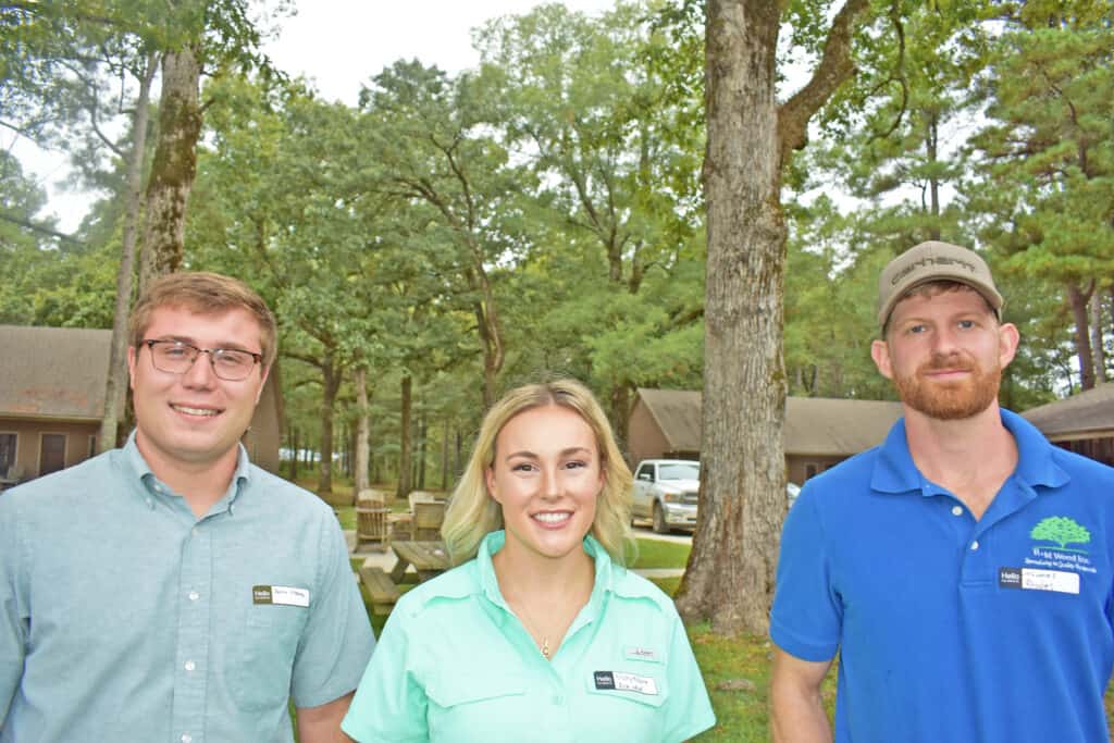 Seth Moore, Molly Moore and Thomas Rhodes, R&M Wood Inc., Harrison, AR