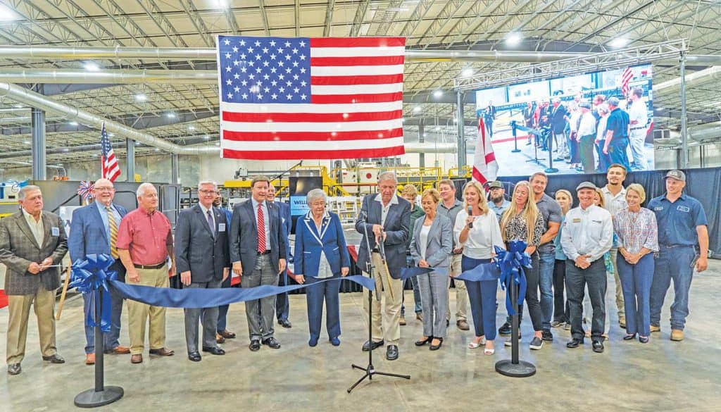 Wellborn Cabinet has recently celebrated a $15 million expansion adding 200 additional jobs at their facility in Ashland, AL.