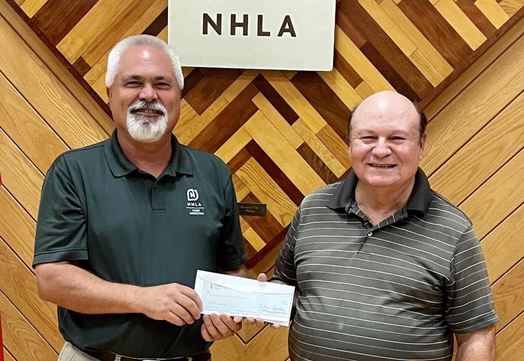 Miller Wins at NHLA Convention 1