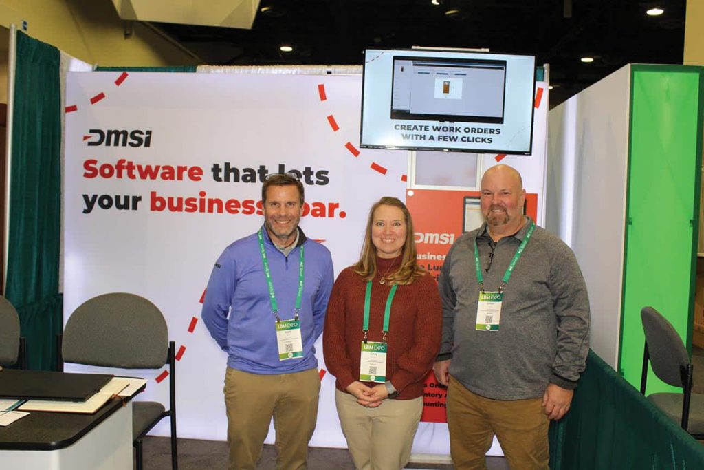Scott Green, Cindy McCarville and Simon Sikora, DMSi  Software, Omaha, NE