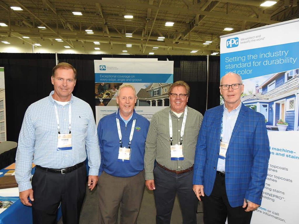 Shane Glascock, PPG Industries Inc., St. Louis, MO; Bill Reynolds, PPG Industries Inc., Evansville, IN; Craig Combs, PPG Industries Inc., Medford, OR; and David Jeffers, PPG Industries Inc., Raleigh, NC 