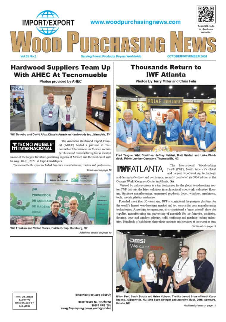 Import / Export Wood Purchasing News 1