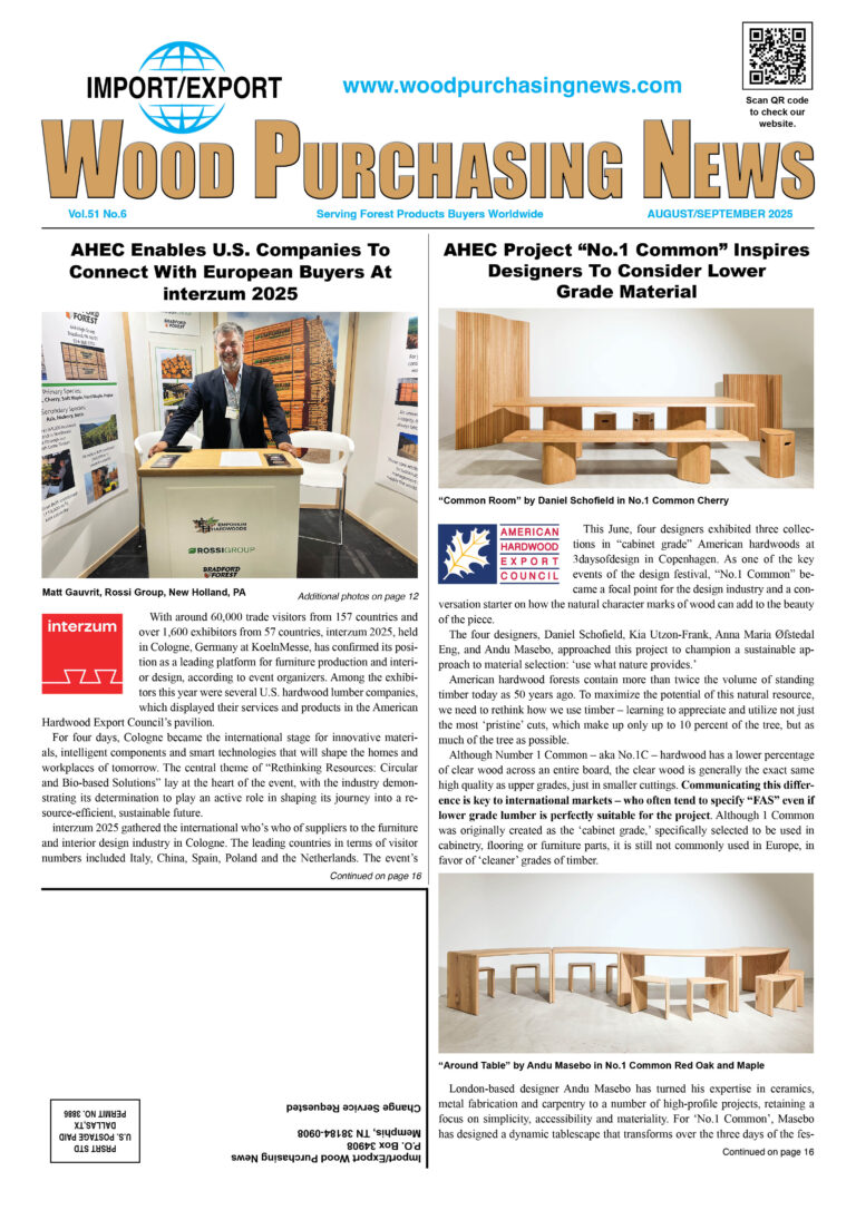 Import / Export Wood Purchasing News 1