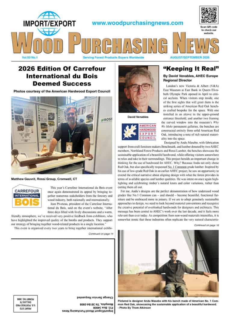 Import / Export Wood Purchasing News 1