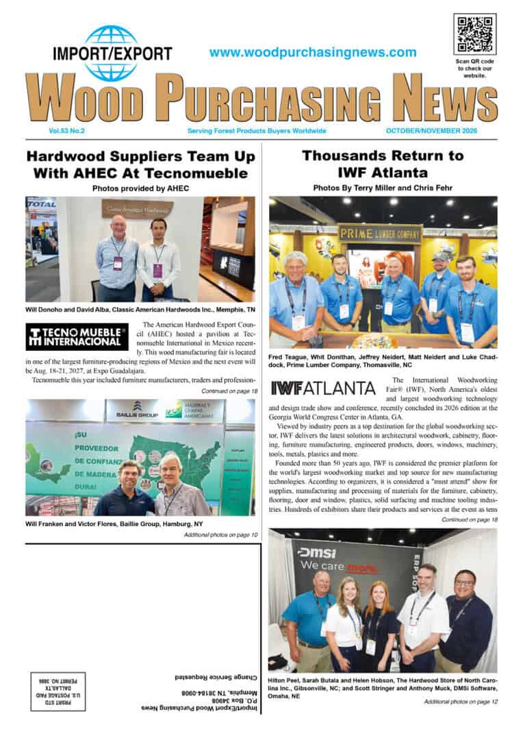 Import / Export Wood Purchasing News 1