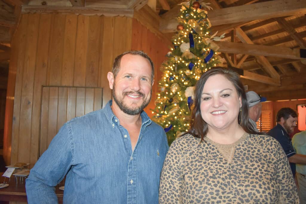 Scott Wesberry, Fred Netterville Lumber Co., Woodville, MS; and Robyn Birdsong, Kitchens Lumber Company LLC, Utica, MS