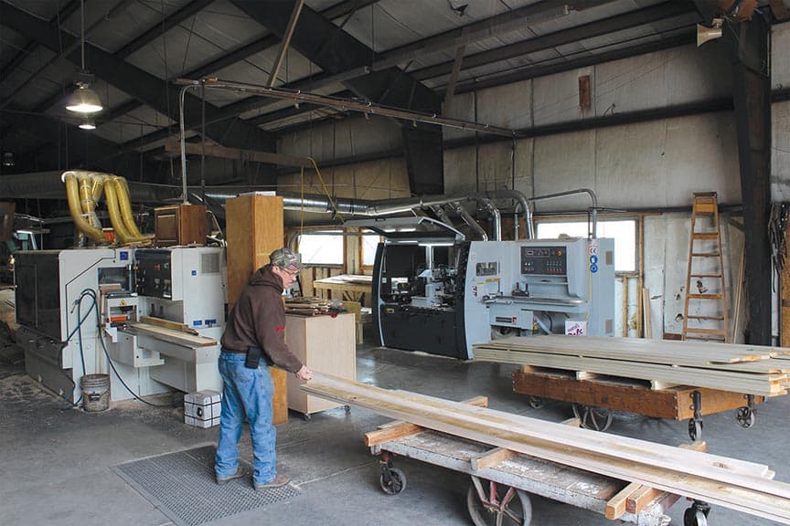 Long’s custom mill shop can produce almost anything that a customer could imagine.