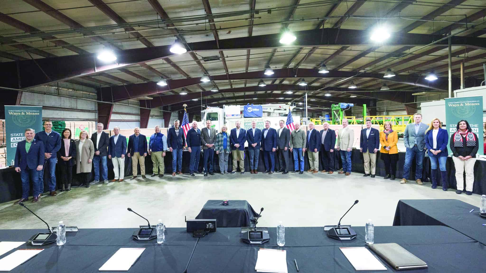 Allegheny Wood Products Hosts U.S. House Of Representatives Ways And