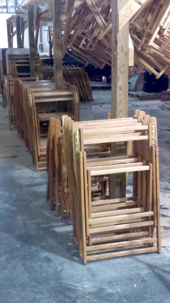 Solid White Oak Resort and Specialty Beach Products at H&T Chair Co. Inc.  3