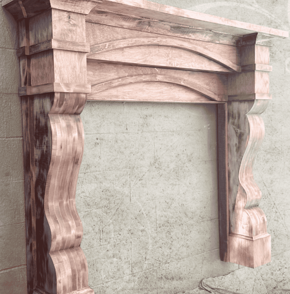 Custom Hardwood Fireplace Mantels at The Mantel Shoppe 1