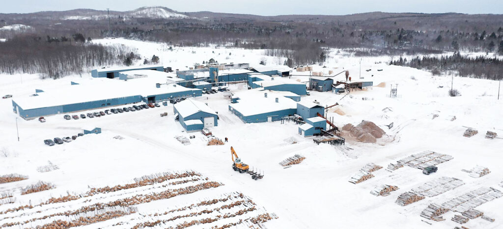 Northern Hardwoods Lumber Co. - Sawmilling In The Copper Country 1