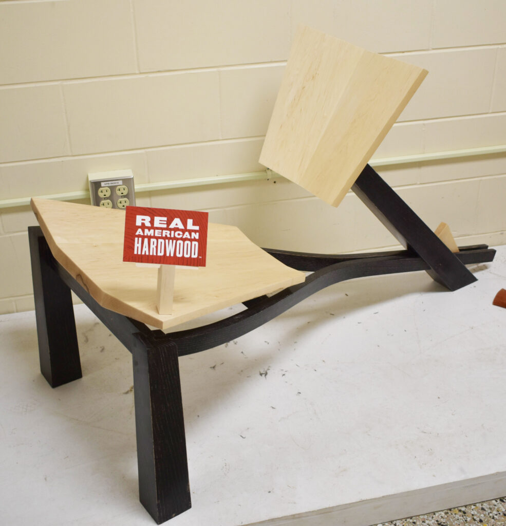 Student Furniture Designs Amaze At Appalachian State 6 White Oak