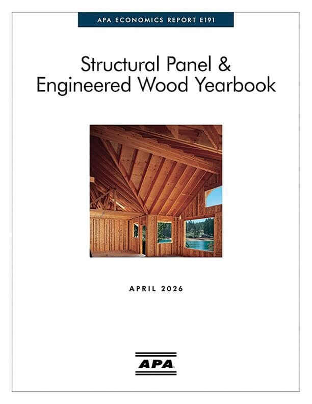 APA's 2026 Structural Panel & Engineered Wood Yearbook Now Available 1