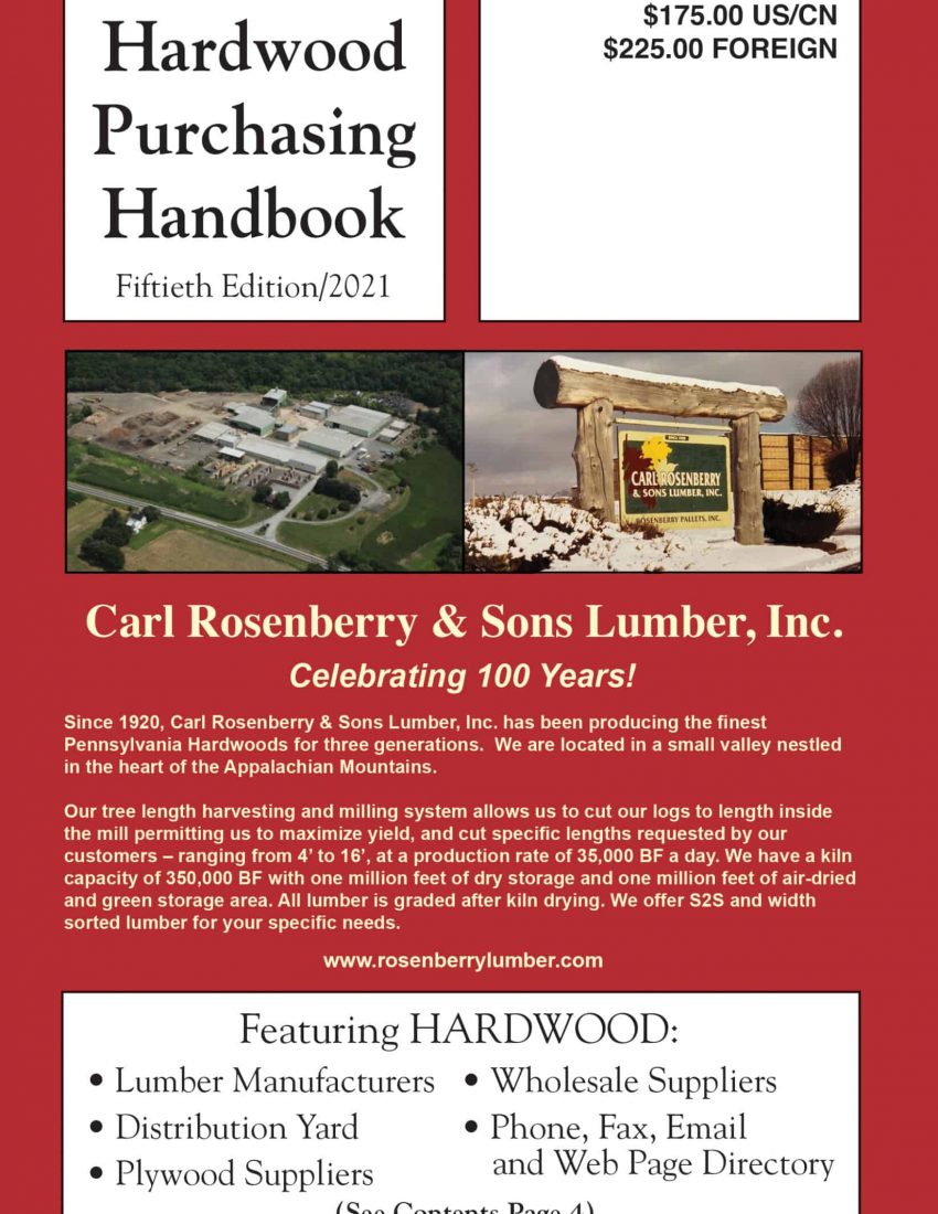 03. HARDWOOD PURCHASING HANDBOOK 2021 COVER 03. HARDWOOD PURCHASING HANDBOOK 2021 COVER